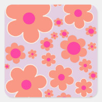 Mercado de flores Copenhague Retro Colorido Floral