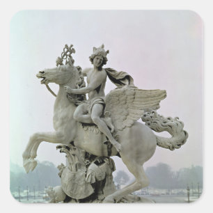 Pegatina Cuadrada Mercury en Pegaso 1701-02