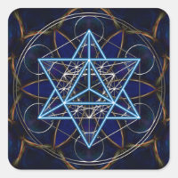 Metatrons dado - Merkaba estrella Tetraeder -