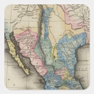 Pegatina Cuadrada México