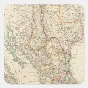 Pegatina Cuadrada México 5