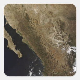 Pegatina Cuadrada México septentrional