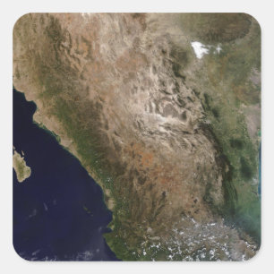 Pegatina Cuadrada México septentrional 2