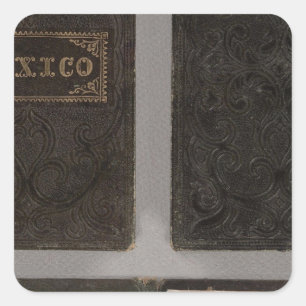 Pegatina Cuadrada México, Yucatán y el sur de California