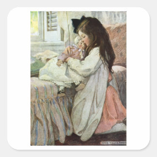 Pegatina Cuadrada Mi preciado dolor