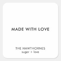 Minimalista Moderno Personalizado Hecho Con Amor