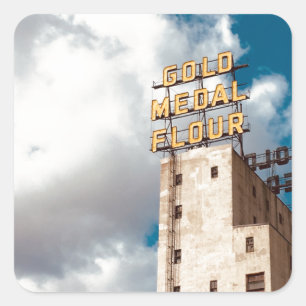 Pegatina Cuadrada minneapolis minnesota