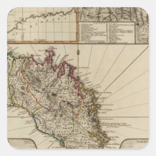 Pegatina Cuadrada Minorca