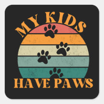Mis hijos tienen Paws Cute Retro