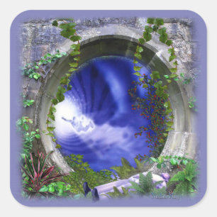 Pegatina Cuadrada Mis sueños