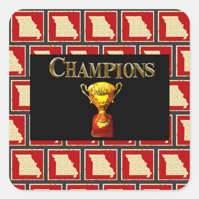 PEGATINA CUADRADA MISSOURI (Anverso)