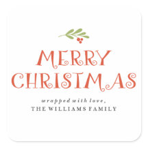 Mistletoe Merry Christmas Presels