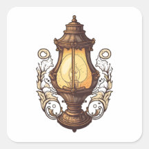 Mobiliario antiguo, lámpara de época, estilo Perso