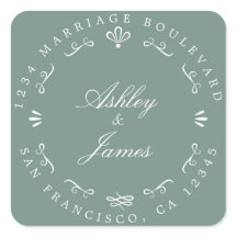 Moda Rústica Futuro Sr. Sra. Boda Dirección de Ret