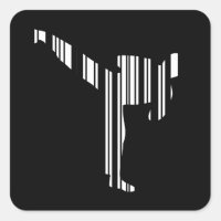 Modelo de código de barras de KICKBOXER BAR CODE K