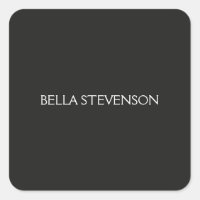 Moderno Gris oscuro sencillo estilo Minimalista