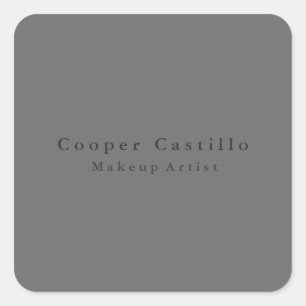 Pegatina Cuadrada Moderno profesional moderno y brillante