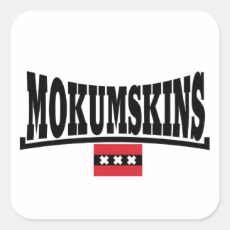 Pegatina Cuadrada Mokumskinsstickers