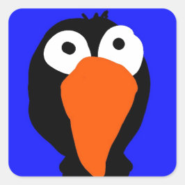 Pegatina Cuadrada morraco