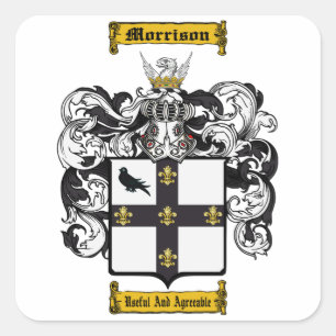 Pegatina Cuadrada Morrison