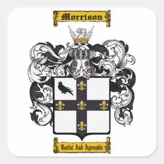 Pegatina Cuadrada Morrison