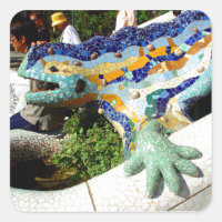 Mosaicos de lagarto de Gaudí
