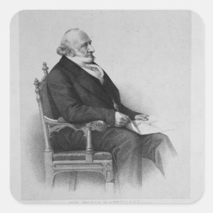 Pegatina Cuadrada Moses Montefiore