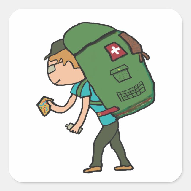 Pegatina Cuadrada Mostrador (Anverso)