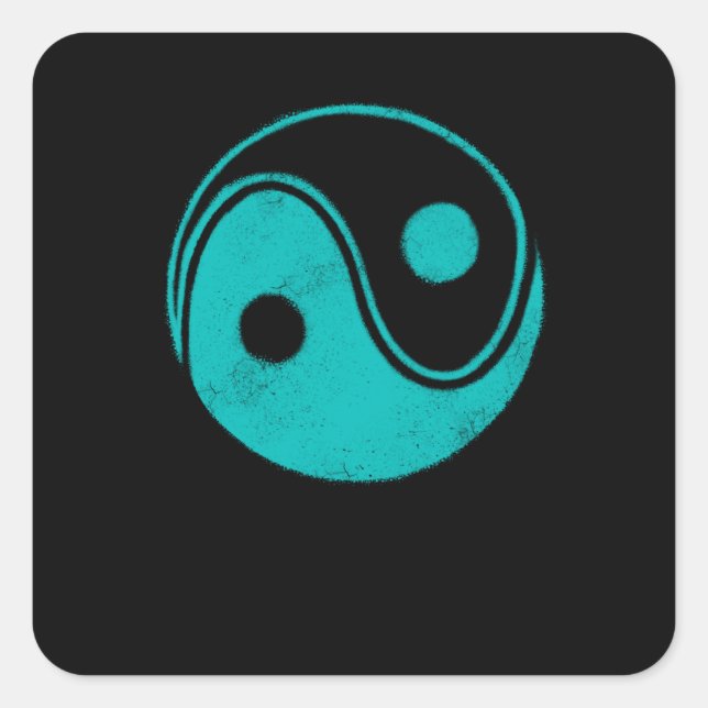 Pegatina Cuadrada Motocicleta llama motociclista Guay (Anverso)