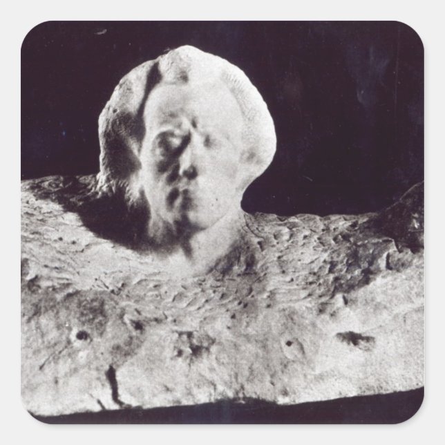 Pegatina Cuadrada Mozart, 1911 (Anverso)