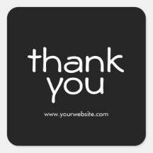 Muchas gracias a los pequeños Pegatinas empresaria