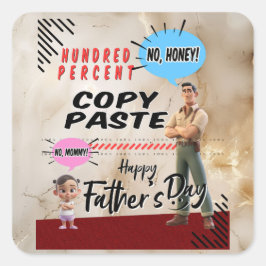 Pegatina Cuadrada Mug