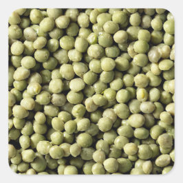 Pegatina Cuadrada Mung Beans