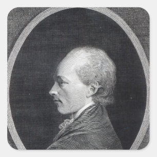 Pegatina Cuadrada Muzio Clementi, 1803