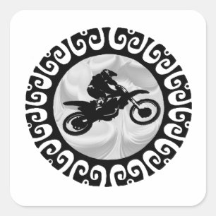 PEGATINA CUADRADA MX MY WAY