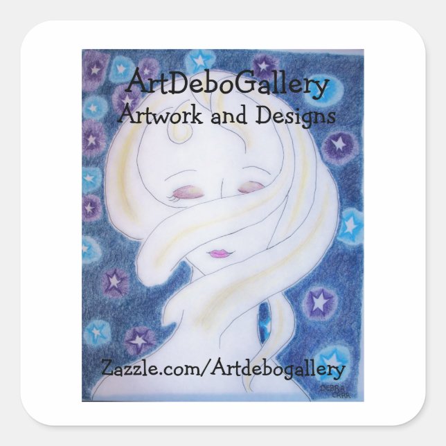 Pegatina Cuadrada My Logo Sticker (Anverso)