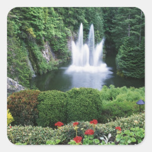 Pegatina Cuadrada N.A., Canadá, Columbia Británica, Vancouver