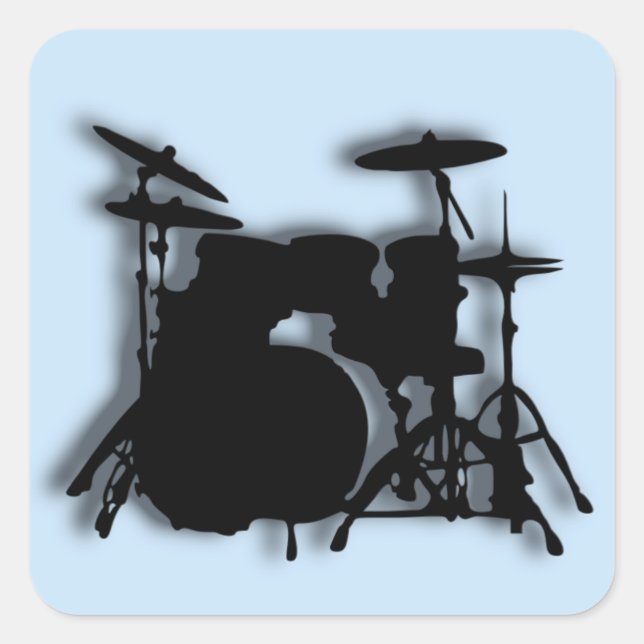 Pegatina Cuadrada na (Anverso)