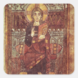 Pegatina Cuadrada NAL 1203 fol.3 Cristo de la Godesca
