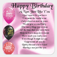 Nan Poem - Feliz cumpleaños