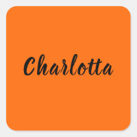 Naranja Neon Sunset Personalizado de color sólido 