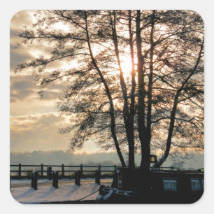 PEGATINA CUADRADA NARROWBOATS