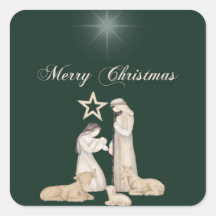 Natividad divina: Los Pegatinas de abrazo más bend