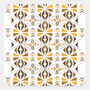 Pegatina Cuadrada Navajo