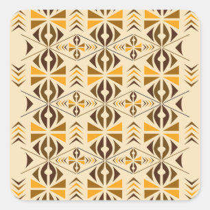 Pegatina Cuadrada Navajo