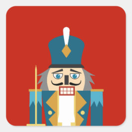 Pegatina Cuadrada Navidades Clásicos Nutcracker Coaster