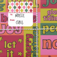 Navidades de patrones geométricos retro de los año