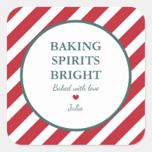 Navidades Vacaciones Hornear Espíritus Brillantes 