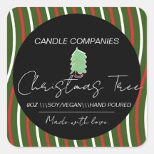 Negocio de velas para árbol de Navidad