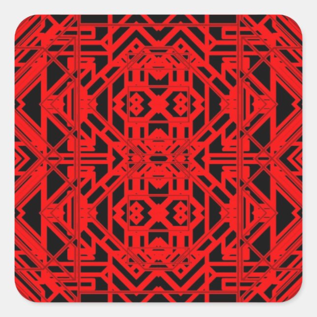 Pegatina Cuadrada Neon Eon 12 (Anverso)